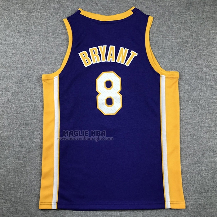 Maglia
 Kobe Bryant NO 8 Bambino
 Los Angeles Lakers Mitchell & Ness 1999-00 Viola

